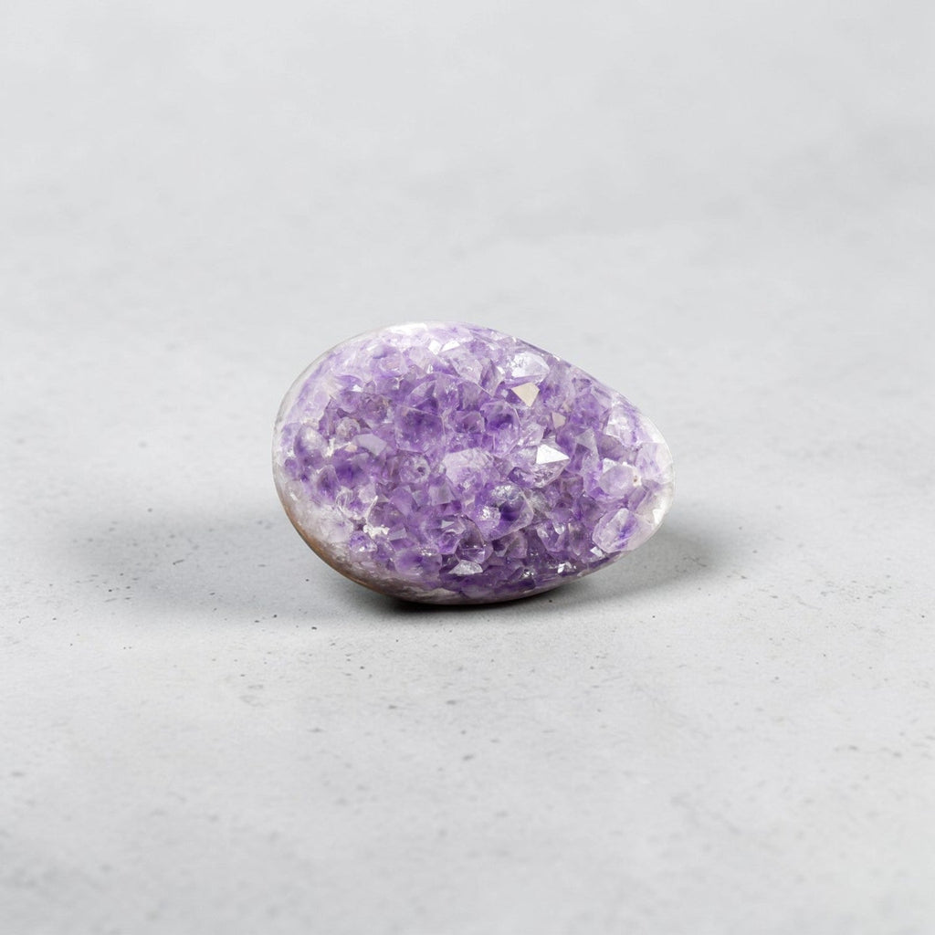 Uruguayan Amethyst Egg - Natural Crystal Decor Piece | 1.7 lb