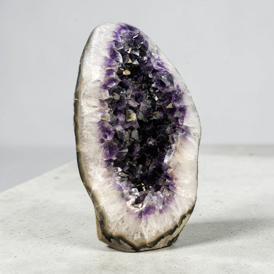 XL Amethyst Crystal Egg - 35.25 lb | Plum Noir