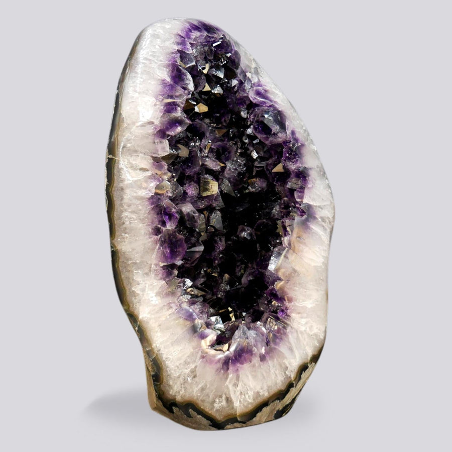 XL Amethyst Crystal Egg - 35.25 lb | Plum Noir