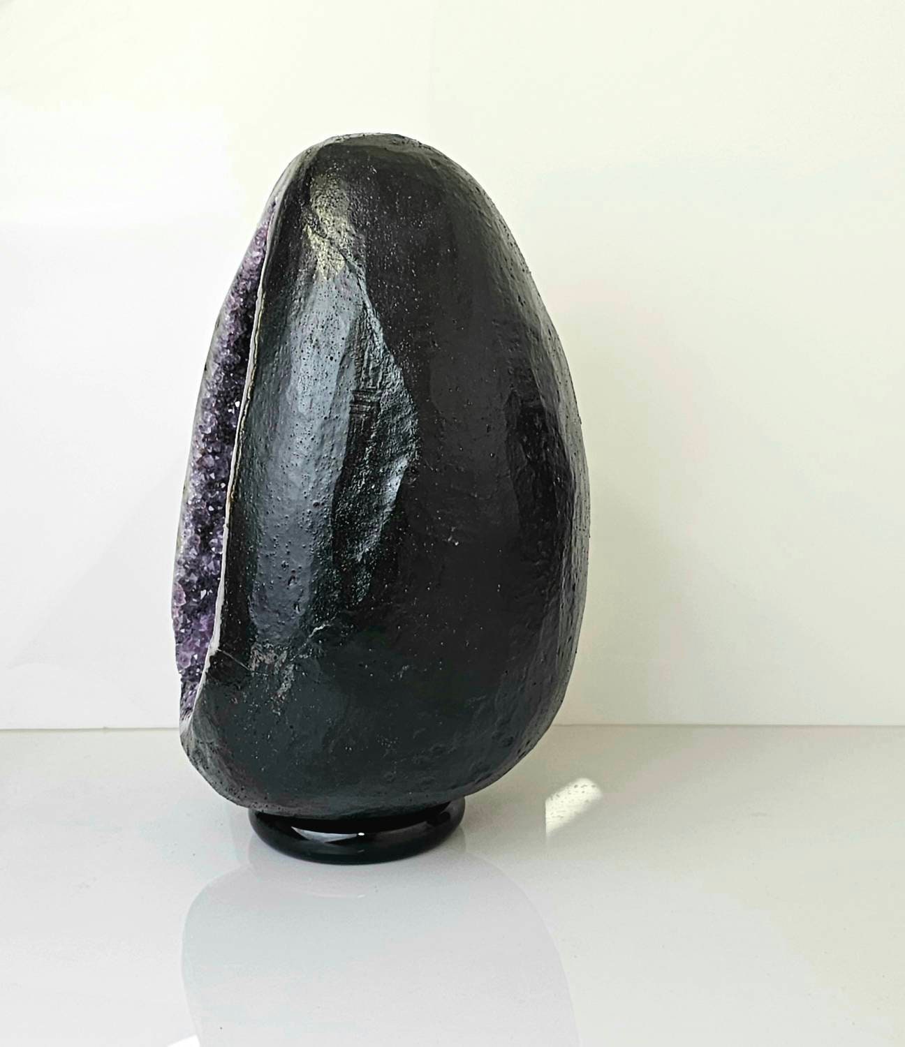 Extra Large Amethyst Crystal Egg