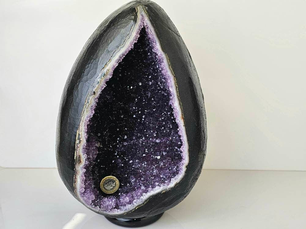Extra Large Amethyst Crystal Egg