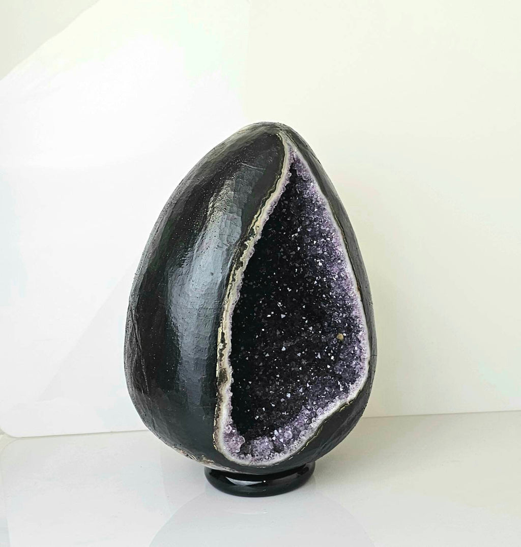 Extra Large Amethyst Crystal Egg