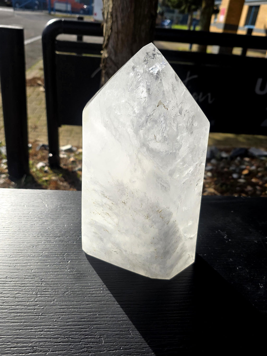 XL Clear Quartz Crystal Prism - Tower 7.29KG