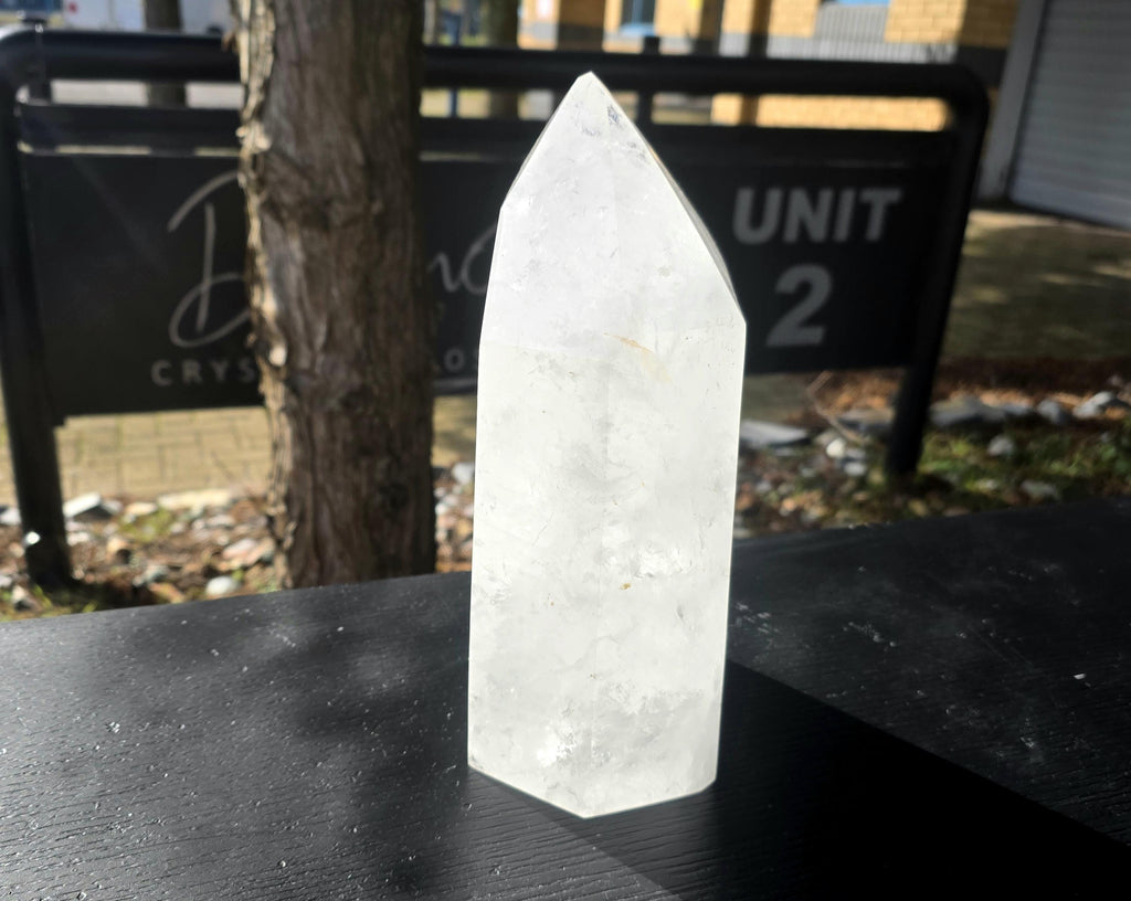 XL Clear Quartz Crystal Prism - Tower 7.29KG
