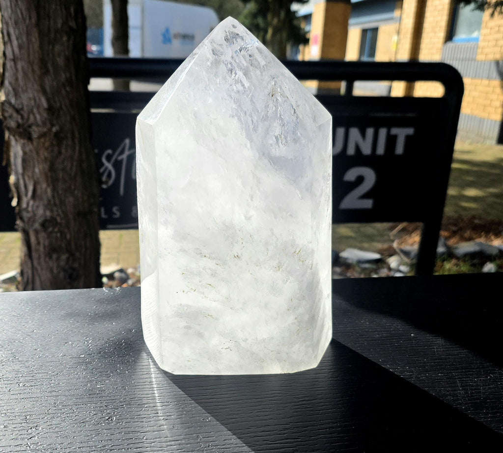 XL Clear Quartz Crystal Prism - Tower 7.29KG