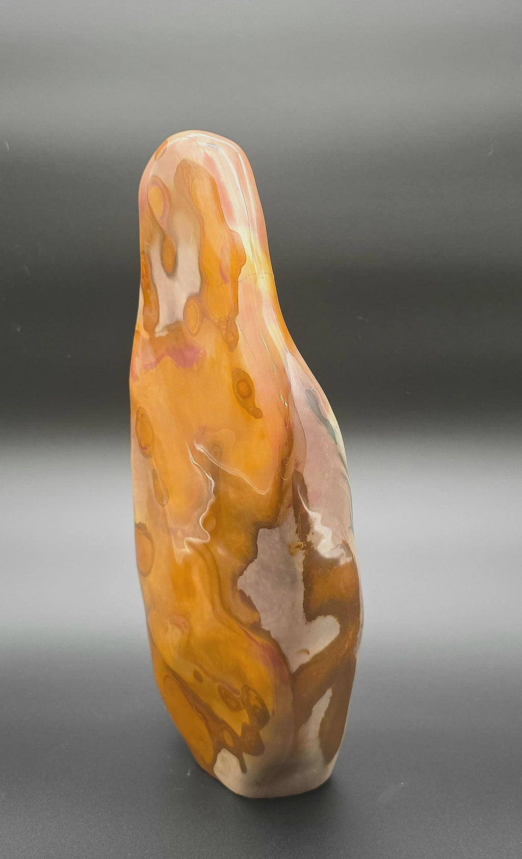 Extra Large Polychrome Jasper Freeform, Natural Home Decor Crystal