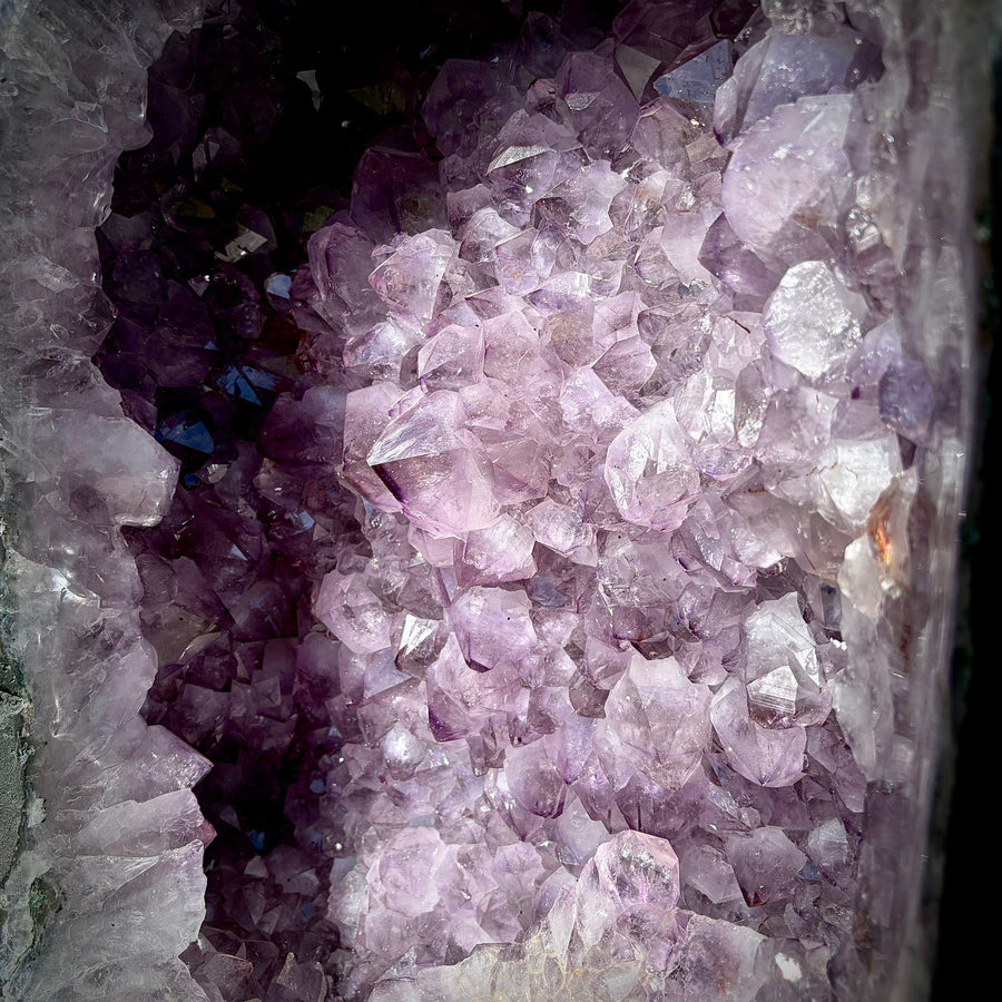 Unique Large Amethyst Crystal Cave (100kg)