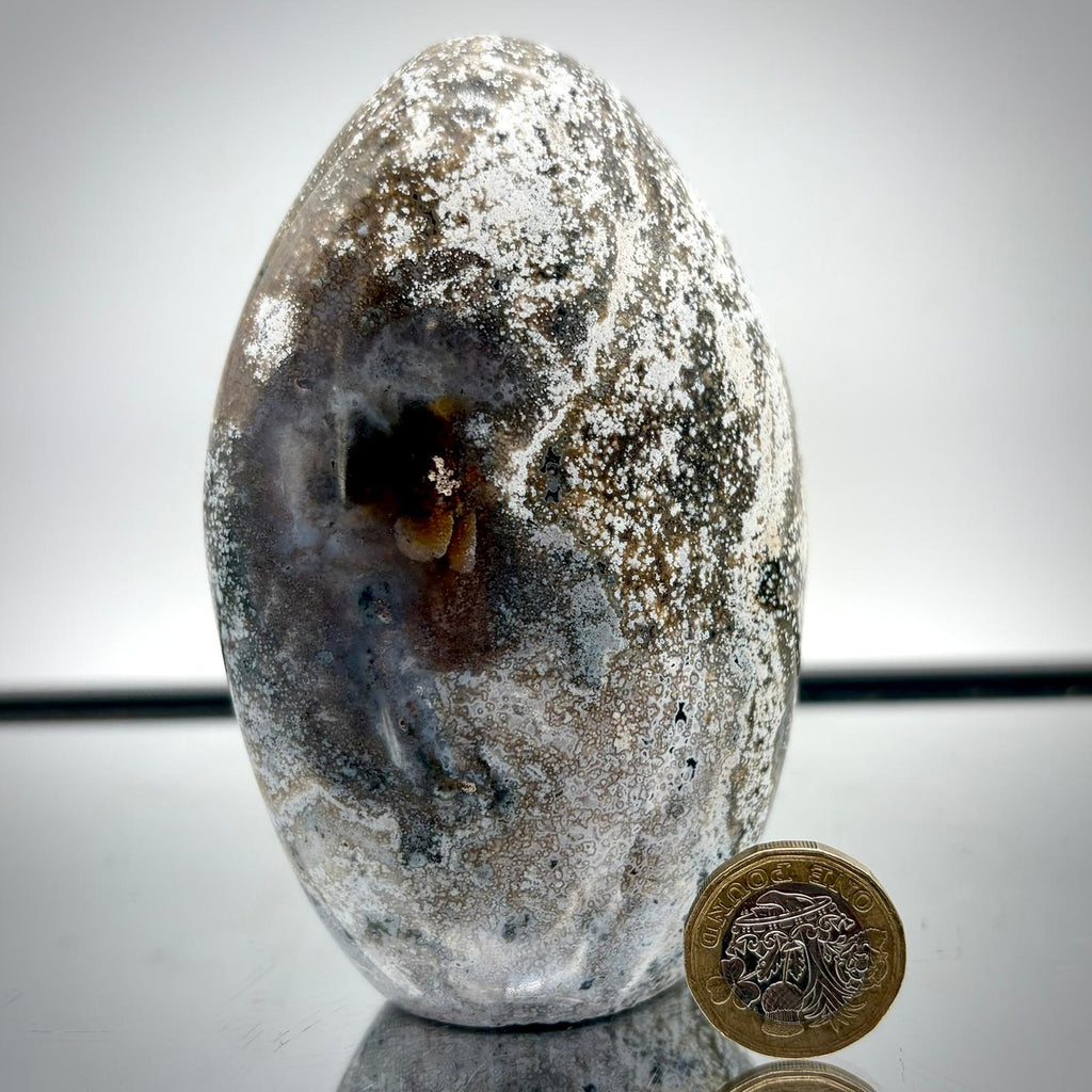 Ocean Jasper Freeform Pair - Matching Crystal Decor