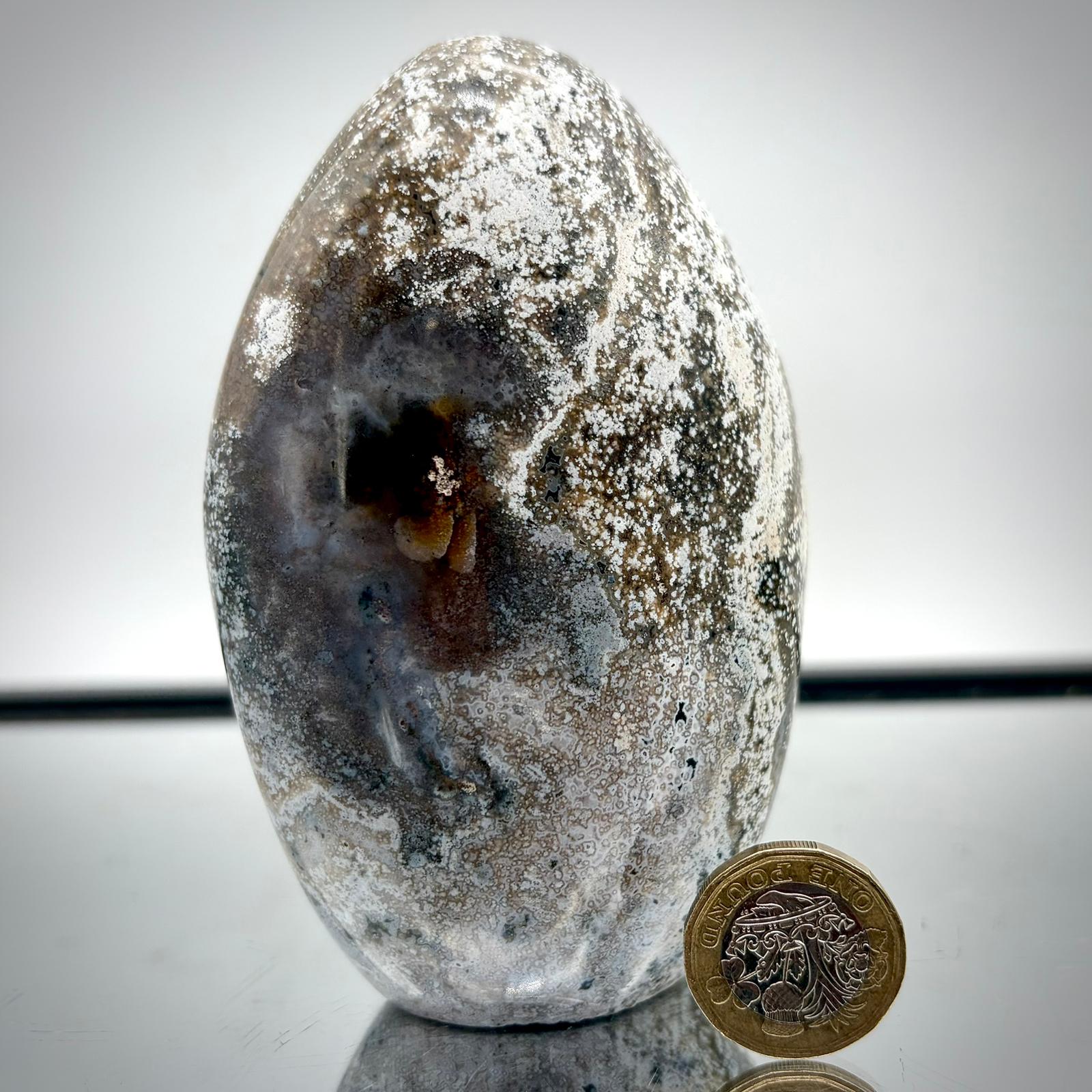Ocean Jasper Freeform Pair - Matching Crystal Decor