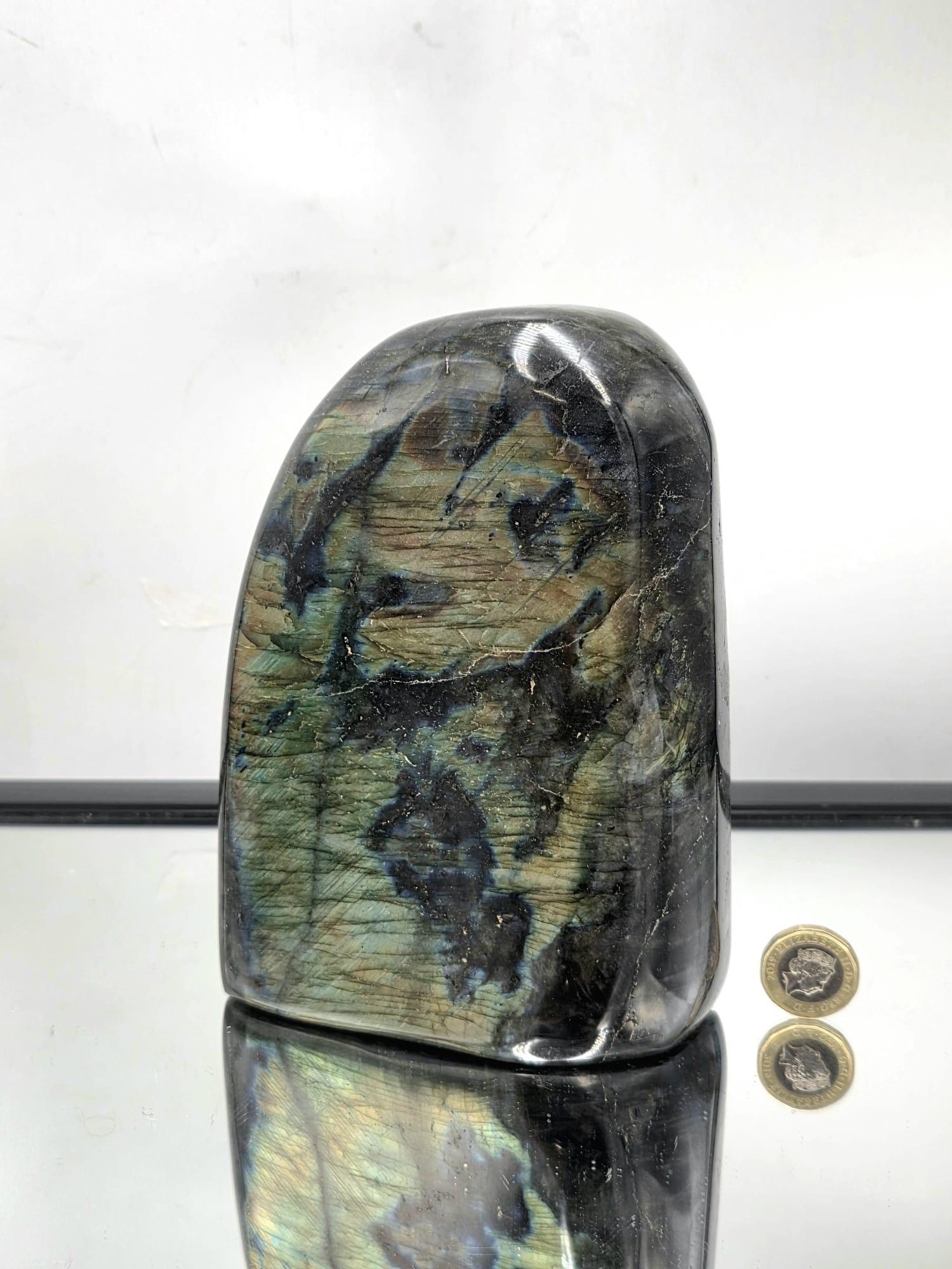 Large Labradorite Crystal | Fully Polished