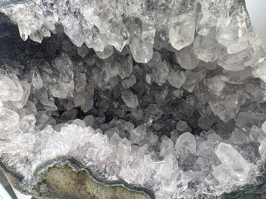 Large Clear Quartz Crystal Geode Cave 5.47 KG