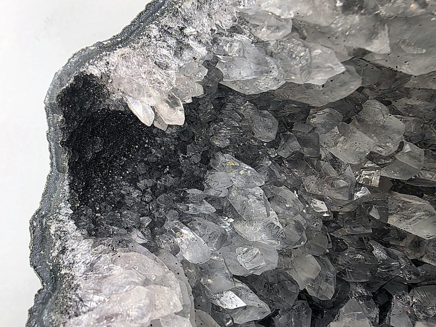 Large Clear Quartz Crystal Geode Cave 5.47 KG